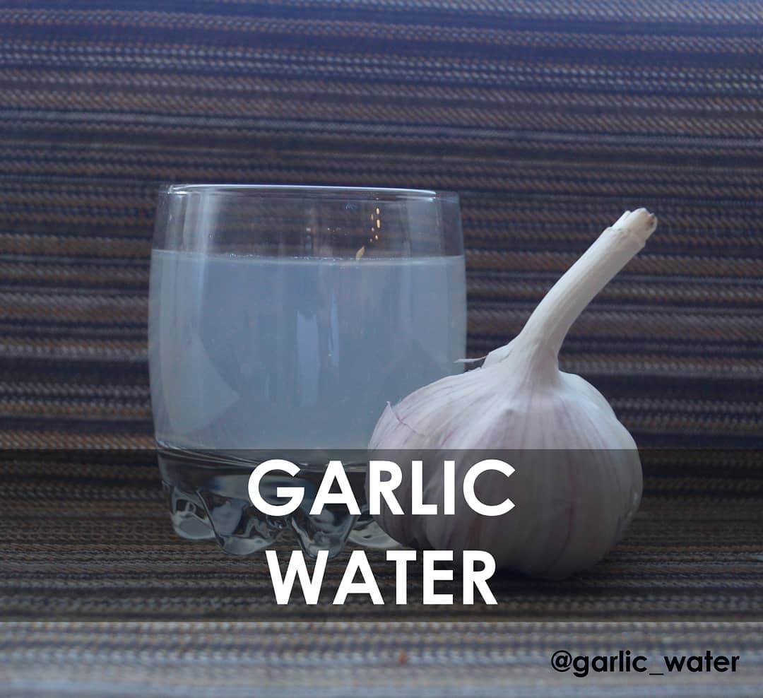 Garlic water spraying