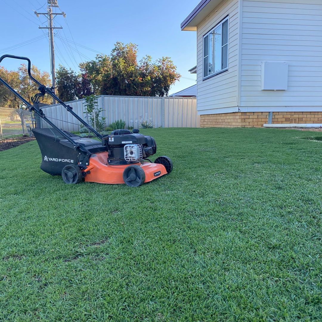 How does a lawn mower work?