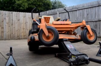 How to Jack Up a Zero Turn Lawn Mower