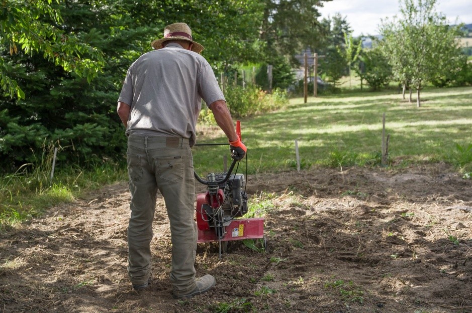 Loosen the soil.
